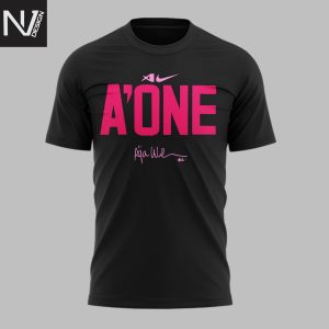 A Ja Wilson A ONE Las Vegas Aces Signature Unisex T-Shirt