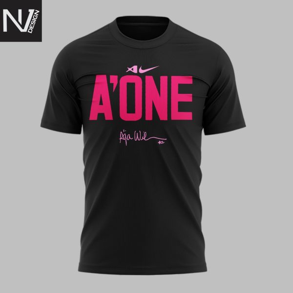 A Ja Wilson A ONE Las Vegas Aces Signature Unisex T-Shirt