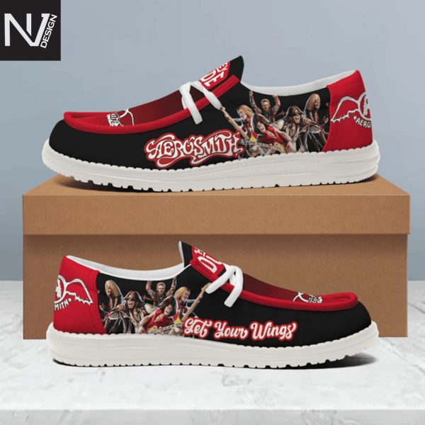 Aerosmith Get Your Wings Hey Dude Shoes