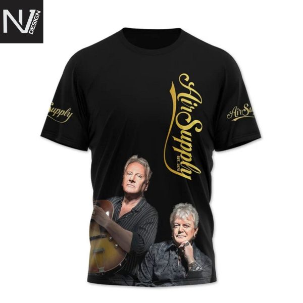 Air Supply Im All Out Of Love Im So Lost Without You 3D T-Shirt