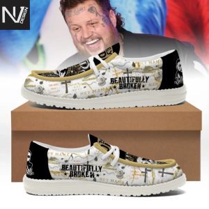 Beautifully Broken Jelly Roll Hey Dude Shoes