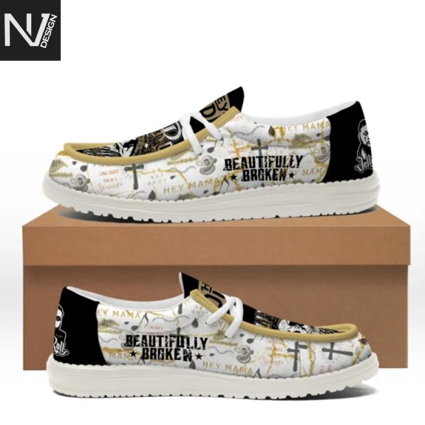 Beautifully Broken Jelly Roll Hey Dude Shoes