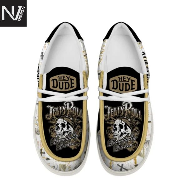 Beautifully Broken Jelly Roll Hey Dude Shoes
