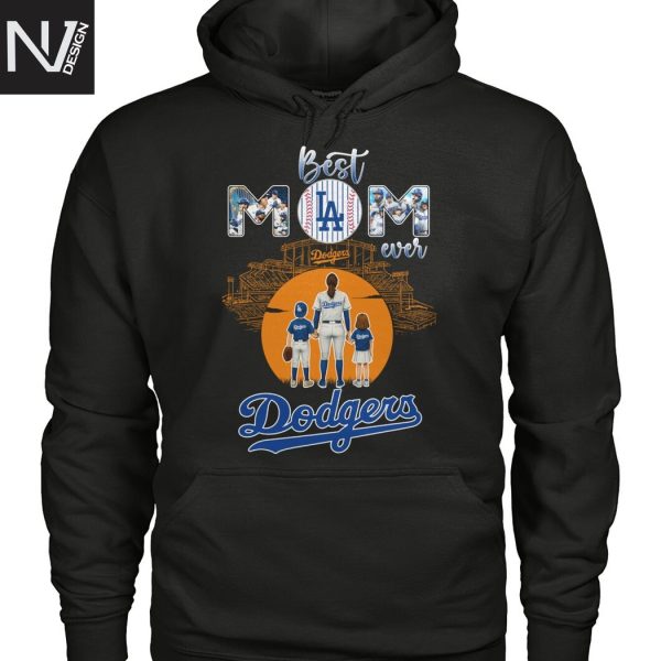 Best Mom Ever Los Angeles Dodgers Unisex T-Shirt