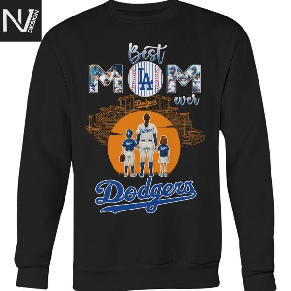 Best Mom Ever Los Angeles Dodgers Unisex T-Shirt