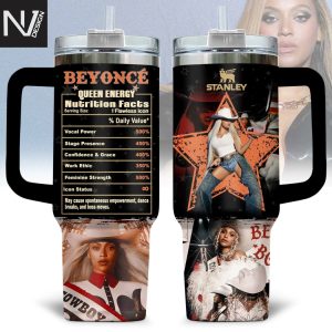 Beyonce Queen Energy Tumbler With Handle And Straw