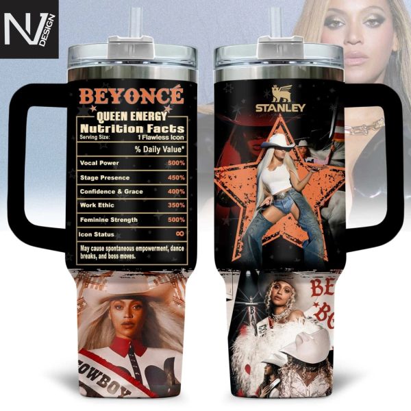 Beyonce Queen Energy Tumbler With Handle And Straw