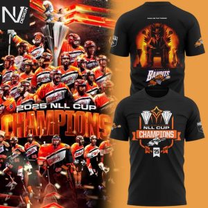 Buffalo Bandits Champions NLL Cup 2025 Back On The Throne 3D T-Shirt