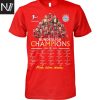 Bayer Leverkusen Xabi Alonso 2022-2025 Signature Thank You For The Memories Unisex T-Shirt