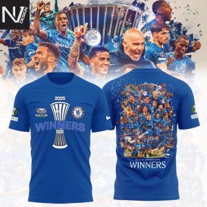 Chelsea F.C UEFA Conference League Winners 2025 3D T-Shirt