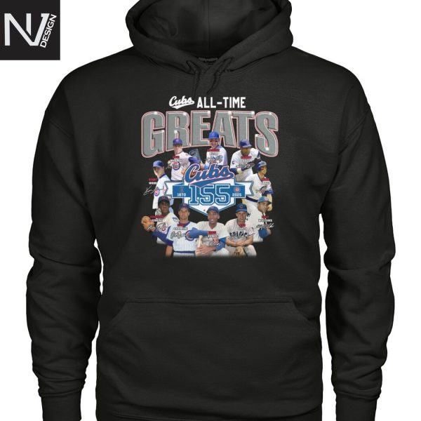 Chicago Cubs All-Time Greats Signature Unisex T-Shirt