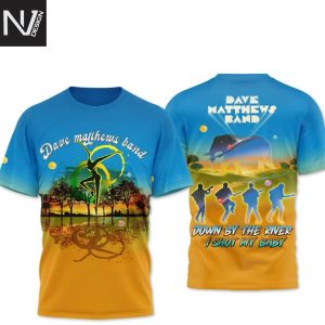 Dave Matthews Band Down By The River I Shot My Baby 3D T-Shirt