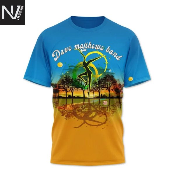 Dave Matthews Band Down By The River I Shot My Baby 3D T-Shirt