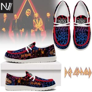 Def Leppard Hey Dude Shoes
