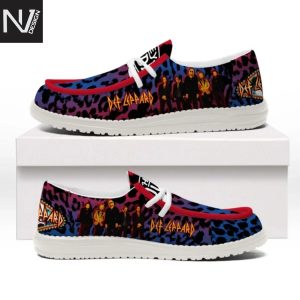 Def Leppard Hey Dude Shoes