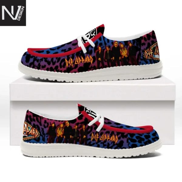Def Leppard Hey Dude Shoes