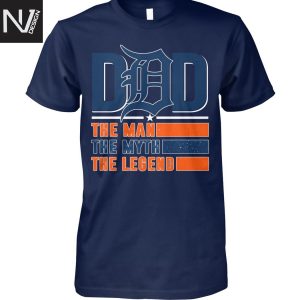 Detroit Tigers The Man The Myth The Legend Unisex T-Shirt