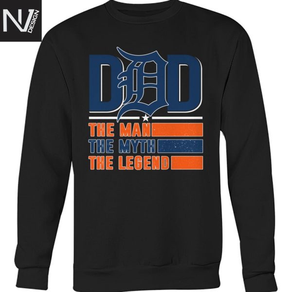 Detroit Tigers The Man The Myth The Legend Unisex T-Shirt