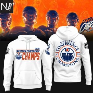 Edmonton Oilers 2025 Western Conference Champions Hoodie