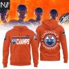 Edmonton Oilers 2025 Western Conference Champions Hoodie – Blue