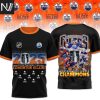 Western Conference Champions 2025 Finals Oklahoma City Thunders 3D T-Shirt