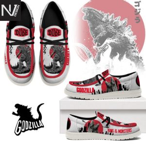 Godzilla King Of The Monsters Hey Dude Shoes
