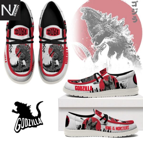 Godzilla King Of The Monsters Hey Dude Shoes