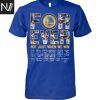 End Of An Era Kevin De Bruyne Manchester City 2015-2025 Thank You Signature Unisex T-Shirt