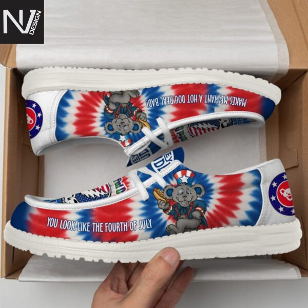Grateful Dead Makes Me Want A Hot Dog Real Bad Hey Dude Shoes