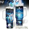 Godzilla King Of The Monsters Tumbler With Handle And Straw