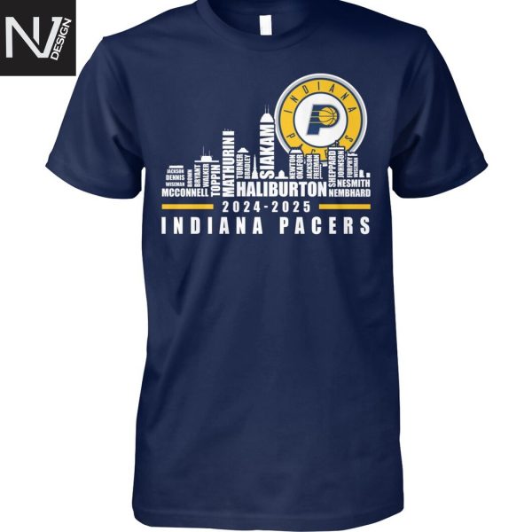 Indiana Pacers Basketball 2024-2025 Unisex T-Shirt