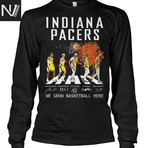 Indiana Pacers Signature We Grow Basketball Here Unisex T-Shirt