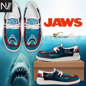 Jaws Amity Island Hey Dude Shoes