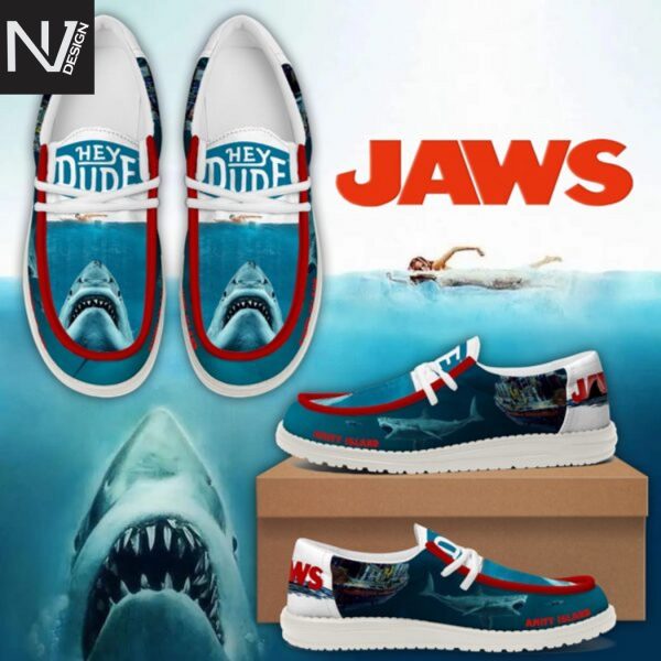 Jaws Amity Island Hey Dude Shoes