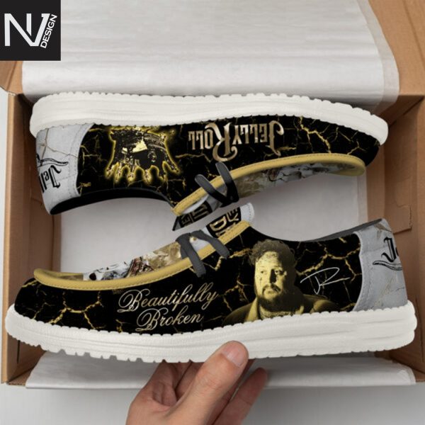 Jelly Roll Beautifully Broken Hey Dude Shoes