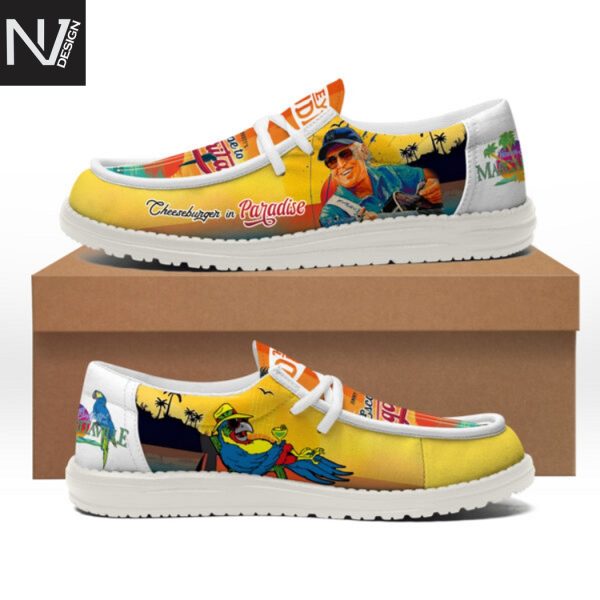 Jimmy Buffett Cheeseburger In Paradise Hey Dude Shoes
