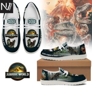 Jurassic World Life Finds A Way Hey Dude Shoes