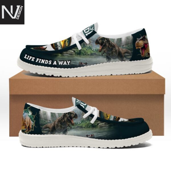 Jurassic World Life Finds A Way Hey Dude Shoes