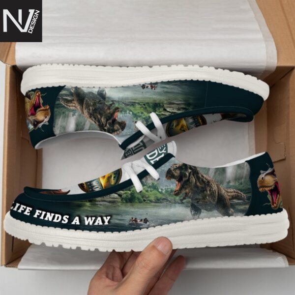 Jurassic World Life Finds A Way Hey Dude Shoes