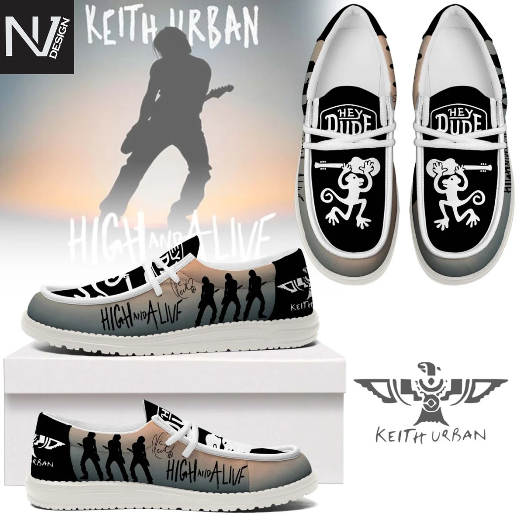 Keith Urban High And Alive Signature Hey Dude Shoes Keith Urban High And Alive Signature Hey Dude Shoes