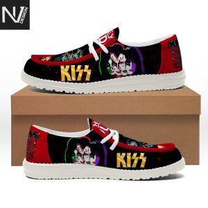 KISS I Wanna Rock And Roll All Night Hey Dude Shoes