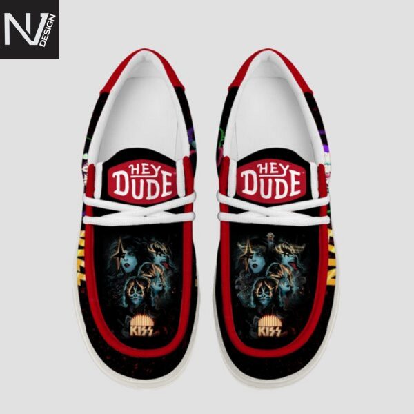 KISS I Wanna Rock And Roll All Night Hey Dude Shoes