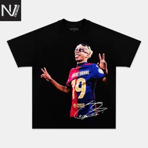 Lamine Yamal Barcelona Signature Unisex T-Shirt