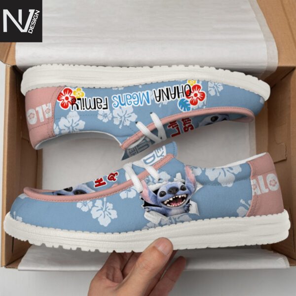 Lilo & Stitch Ohana Means Family Hey Dude Shoes