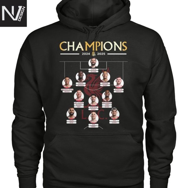 Liverpool Champions 2024-2025 Unisex T-Shirt