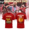 Liverpool Premier League 2025 3D T-Shirt