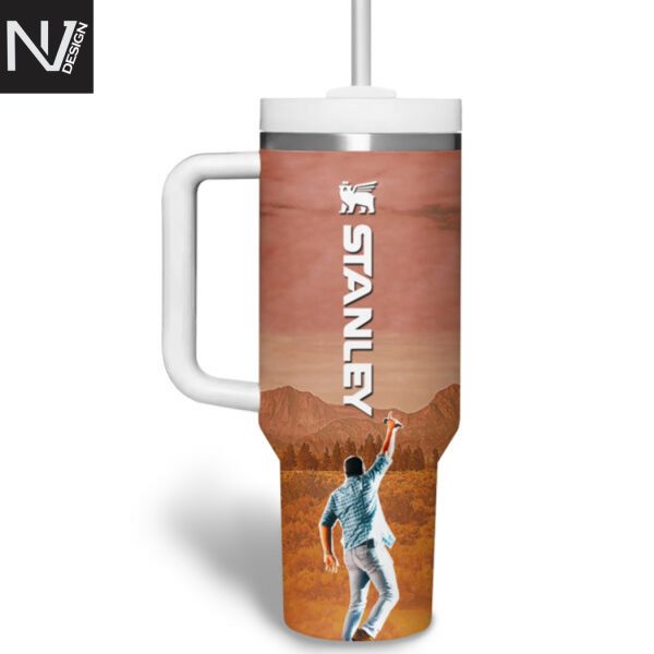 Luke Bryan Farm Tour 2025 Knockin Boot Tumbler With Handle And Straw