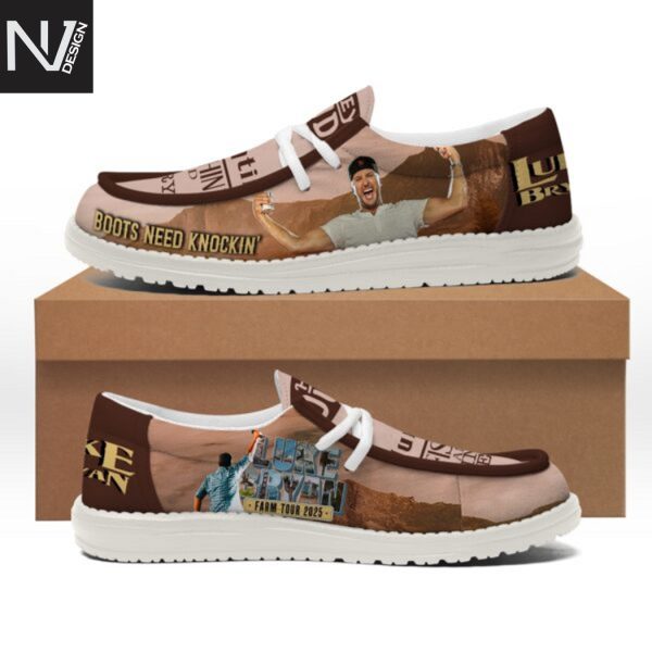 Luke Bryan Huntin, Fishin And Lovin Every Day Hey Dude Shoes