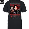 Doctor Who 62nd Anniversary 1963-2025 Signature Thank You For The Memories Unisex T-Shirt