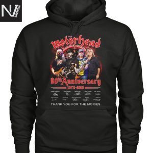 Motorhead 50th Anniversary 1975-2025 Thank You For The Memories Signature Unisex T-Shirt